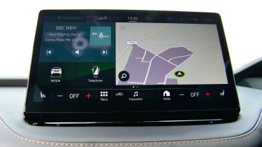 Skoda Enyaq Coupe - infotainment system